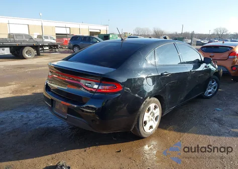 2016 Dodge Dart Se from USA, damaged, VIN 1C3CDFAAXGD517096